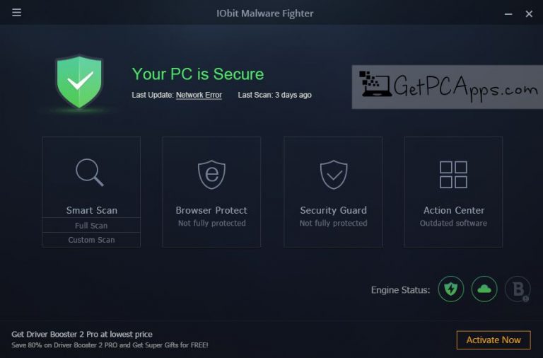 iobit malware fighter 6 pro free keys