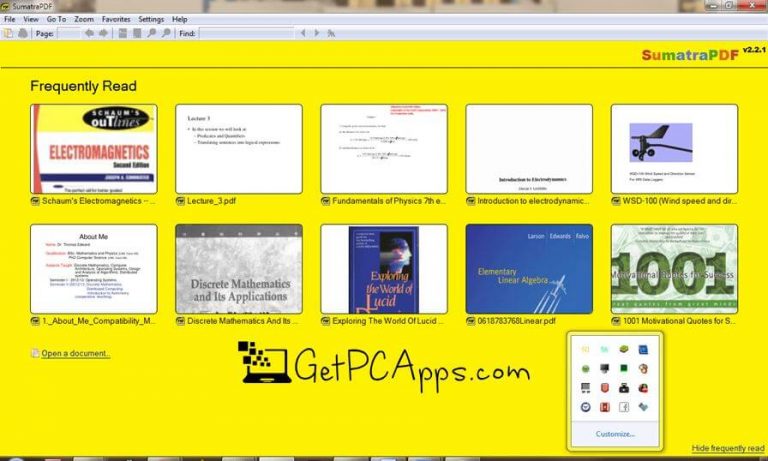 sumatra pdf reader for windows 10