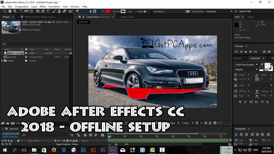 adobe after effects cc 2018 offline installer download